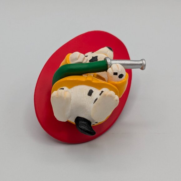 Hallmark Keepsake Faithful Fire Fighter Ornament 1993, Dalmatian Theme - Picture 6 of 10